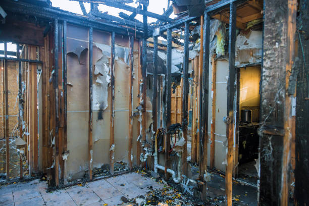 Professional Fire Damage Repair technician working in Immokalee, FL